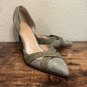 Olive Green Banana Republic Heels